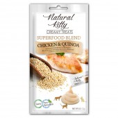 Natural Kitty Superfood Blend Chicken & Quinoa Cat Treat 48g (3 For $11)